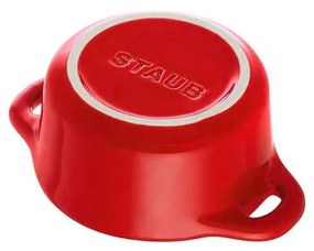 Staub Cocotte Mini keramický plech na pečenie 10 cm/0,2 l, čerešňa, 40510-785