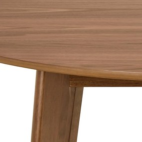 Okrúhly jedálenský stôl Roxby 120 cm orech