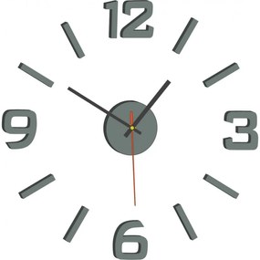 Nalepovacie nástenné hodiny z akrylu – moderné 3D plexi hodiny | SENTOP X0089