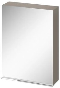 Cersanit - VIRGO zrkadlová závesná skrinka 60cm, šedá-chróm, S522-015