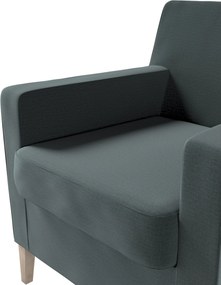 Poťah na kreslo Karlstad farba produktu zelená látka zamatová