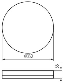 Kanlux 37301 - LED Technické svietidlo so senzorom IPER LED/35W/230V IK10 IP65 guľatý