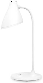 Stolná lampa Platinet 5 W, batéria, biela