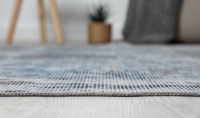 My Flair, Kusový koberec Avery blau/grau – na von aj na doma, 160x230, modrá, chodba / predsieň