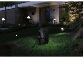 Paulmann 94700 - Vonkajší zásuvkový stĺpik RIO 2Z SCHUKO 230V IP44