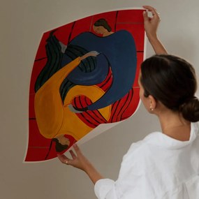Moikka Plagát Hold You Red by Sofia Lind 50x70 cm