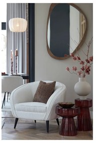 Nástenné zrkadlo s dreveným rámom 120x80 cm Sonora – Light &amp; Living