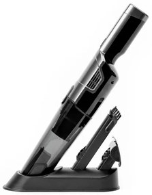 Prenosný nabíjací vysávač do auta 75W/2800 mAh čierna