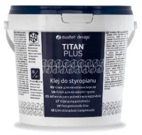 IMPOL TRADE lepidlo na polystyren TITAN PLUS vedierko 1kg biely