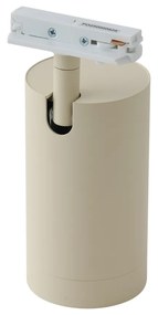 Moderný béžový reflektor pre 1-fázový koľajnicový systém GU10 70mm - Iconic Jeana Luxe