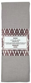 Napínacia plachta Mono bavlna svetlosivá 120x200 + 25 Merkury Home
