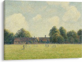 Obraz - Camille Pissarro, Hampton Court Green, reprodukcia (70x50 cm)