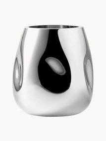 Malá ručne fúkaná sklenená váza Mirror, V 17 cm