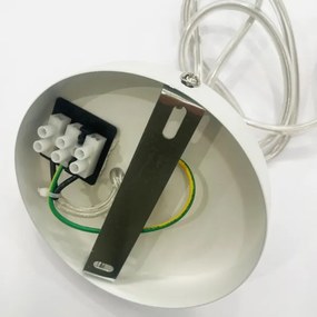 ONLI - Závesný luster BOLLICINE na lanku 1xE27/15W/230V biela