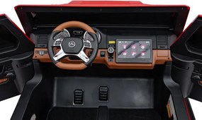 Elektrické autíčko Mercedes Benz MAYBACH G650 červené