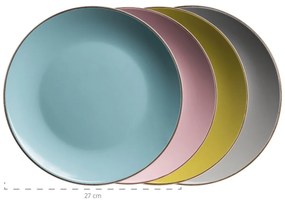 Mäser 16-dielna jedálenská súprava Metallic RIM Pastel