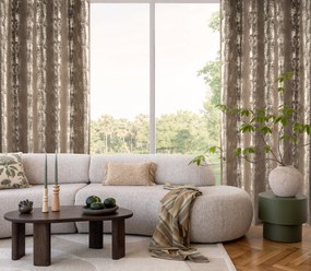 ZATEMŇOVACÍ ZÁVES NA PÁSKE INGRID 140X270 CM VZOROVANÁ