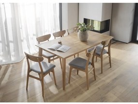 Jedálenské stoličky v súprave 2 ks v prírodnej farbe Rodham - Rowico