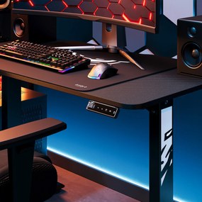 Výškovo nastaviteľný stôl Diablo X-Tensio 1100 čierny