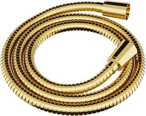 Mexen príslušenstvo, Sprchová hadica 125 cm, oceľová, zlatá, 79435-50