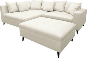 XXXLutz ROHOVÁ SEDAČKA, textil, svetlosivá MID.YOU - Sedačky - 001628000309