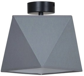 Stropné svietidlo Diamond, 1x textilné tienidlo (výber zo 4 farieb), (výber z 2 farieb konštrukcie)