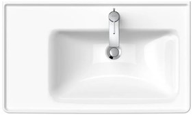 Duravit D-Neo - Umývadlo do nábytku asymetrické 800x480 mm, umývadlo vpravo, biela 2370800000