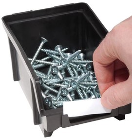 Závesný organizér do dielne ORDER, 30 boxov, 64x2x38cm, červená/čierna Monzana