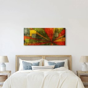 Obraz geometrické abstrakcie (120x50 cm)