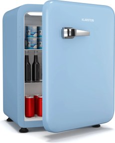 Klarstein Audrey Evo mini chladnička, 68 l, retro dizajn, tichá, kompaktná, 3 farby