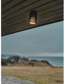 Nordlux - Vonkajšie stropné svietidlo ALUDRA 1xE27/15W/230V čierna