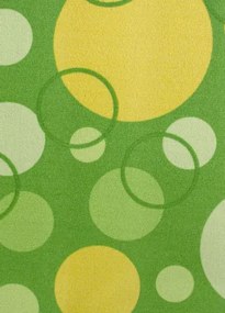 Koberce Breno Metrážny koberec EXPO NEW 25, šíře role 500 cm, zelená, viacfarebná