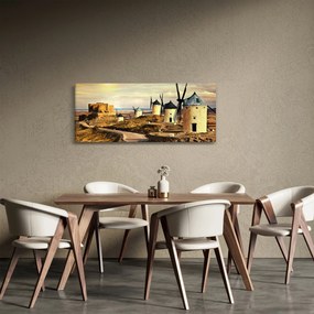 Obraz - Veterné mlyny (120x50 cm)