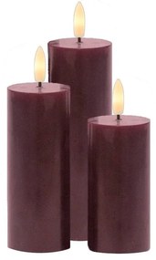 LED sviečky v súprave 3 ks (výška 15 cm) Sille – Sirius
