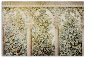 Gario Obraz na plátne Stĺpy a rastliny brečtanu Rozmery: 120 x 80 cm