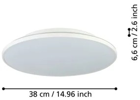 Eglo 99726 - LED Stropné svietidlo CRESPILLO LED/21W/230V pr. 38 cm