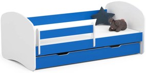 Detská posteľ SMILE 160x80 cm modrá
