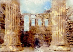 Obraz - Érechthéion, Atény, Grécko (70x50 cm)