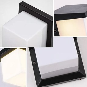 Toolight Toolight, nástenné svietidlo 16x16x19 cm, 1xE27, RSL014-1W, čierna matná, OSW-10245