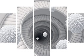 Obraz 3D abstrakcie (150x105 cm)