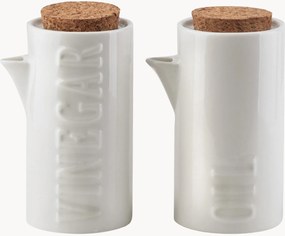Porcelánová súprava na olej a ocot Modern Life, 2 ks