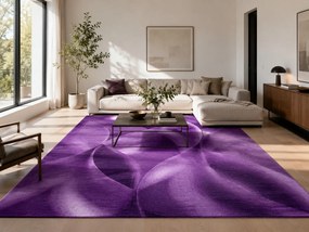Ayyildiz, Kusový koberec Plus 8008 lila, 80x150, fialová, chodba / predsieň
