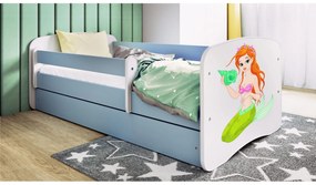 Dětská postel Babydreams mořská panna modrá