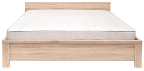Manželská posteľ 160 cm BRW Kaspian LOZ/160 (Dub sonoma). Akcia -30%. Vlastná spoľahlivá doprava až k Vám domov. 798009