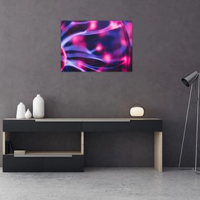 Abstraktný fialový obraz (70x50 cm)