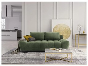 Zelená trojmiestna rozkladacia pohovka Windsor &amp; Co Sofas Cumulus