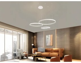 LED Stmievateľný luster na lanku LED/125W/230V 3000-6500K + diaľkové ovládanie