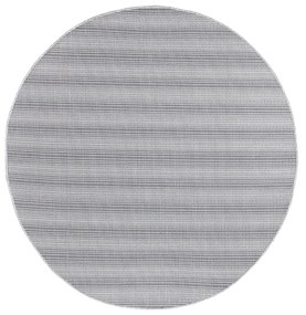 Dekorstudio Šnúrkový okrúhly koberec PALM 3471 - antracitový Priemer koberca: 120cm