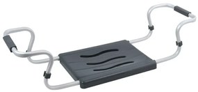 Spirella Nastaviteľné sedadlo do vane, sivé, 50-65cm