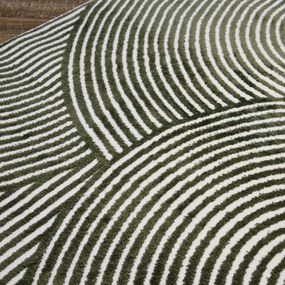 Angel Carpet, Kusový koberec Zafiro 25 Green, 160x230, zelená, kancelária